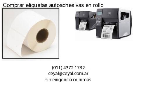 Comprar etiquetas autoadhesivas en rollo