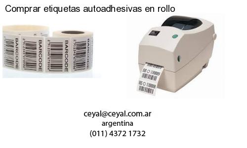Comprar etiquetas autoadhesivas en rollo