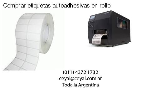 Comprar etiquetas autoadhesivas en rollo