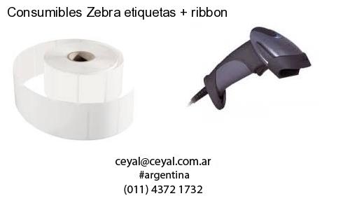 Consumibles Zebra etiquetas   ribbon