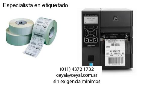 Especialista en etiquetado