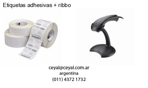 Etiquetas adhesivas   ribbo