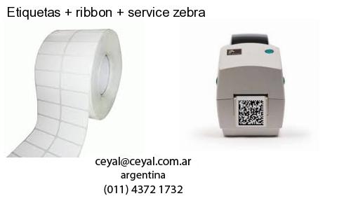 Etiquetas   ribbon   service zebra