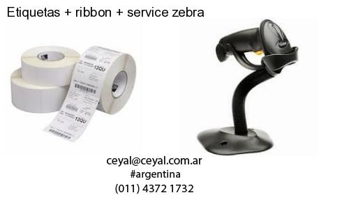 Etiquetas   ribbon   service zebra