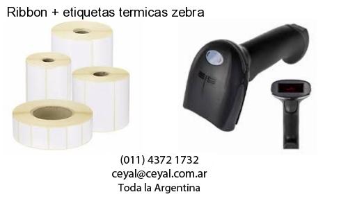 Ribbon   etiquetas termicas zebra