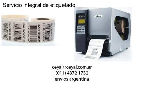 Servicio integral de etiquetado