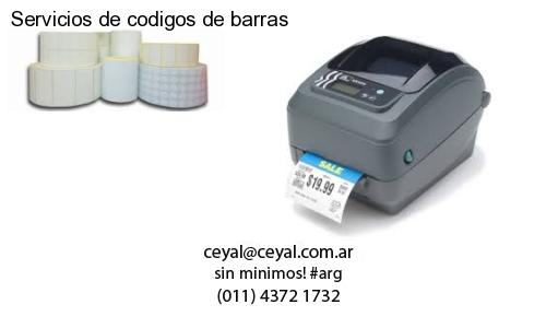 Servicios de codigos de barras