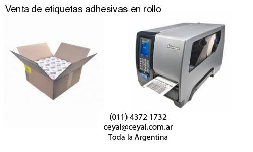 Venta de etiquetas adhesivas en rollo