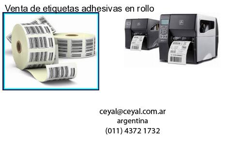 Venta de etiquetas adhesivas en rollo