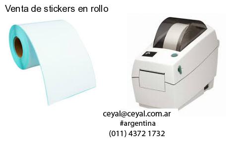 Venta de stickers en rollo