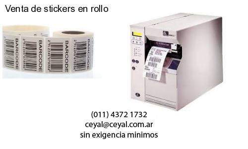 Venta de stickers en rollo