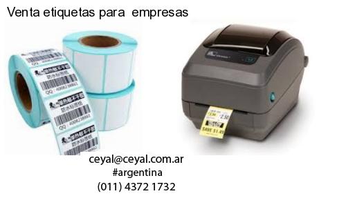 Venta etiquetas para  empresas