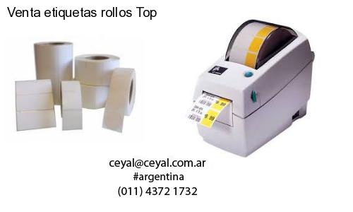 Venta etiquetas rollos Top