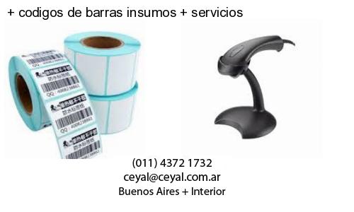   codigos de barras insumos   servicios