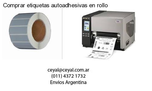 Comprar etiquetas autoadhesivas en rollo