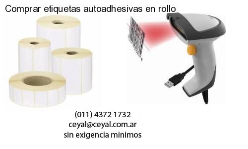 Comprar etiquetas autoadhesivas en rollo