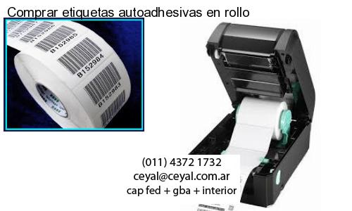 Comprar etiquetas autoadhesivas en rollo