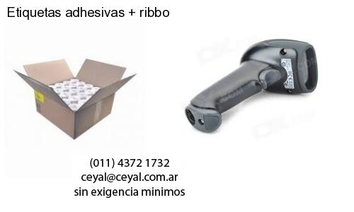 Etiquetas adhesivas   ribbo