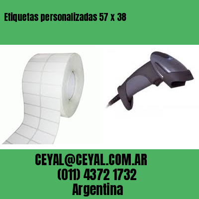 Etiquetas personalizadas 57 x 38