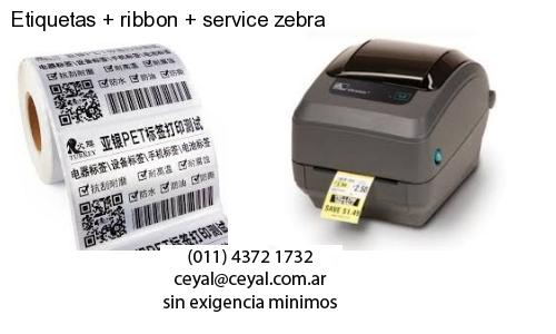 Etiquetas   ribbon   service zebra