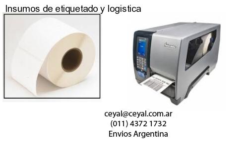 Insumos de etiquetado y logistica