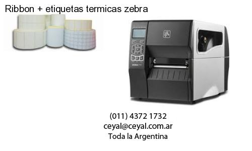 Ribbon   etiquetas termicas zebra