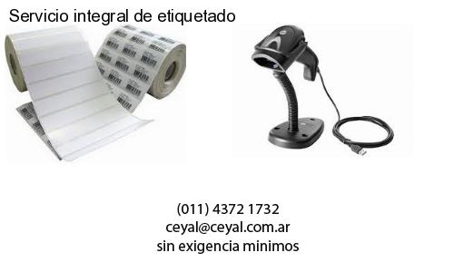 Servicio integral de etiquetado