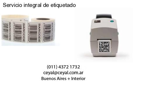 Servicio integral de etiquetado