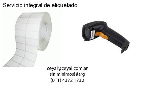 Servicio integral de etiquetado