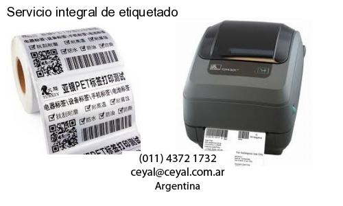 Servicio integral de etiquetado