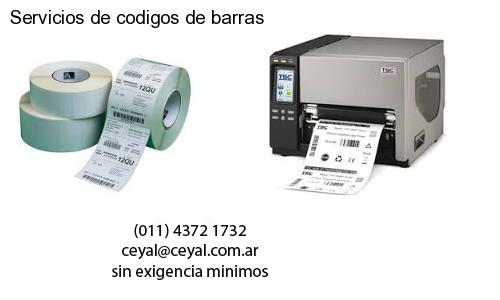 Servicios de codigos de barras