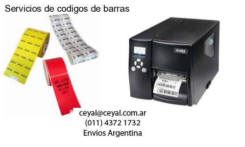 Servicios de codigos de barras