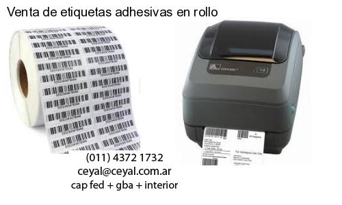 Venta de etiquetas adhesivas en rollo