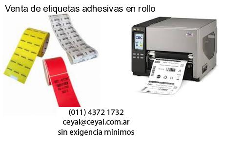 Venta de etiquetas adhesivas en rollo