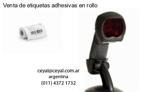 Venta de etiquetas adhesivas en rollo