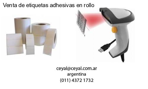 Venta de etiquetas adhesivas en rollo