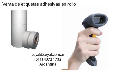 Venta de etiquetas adhesivas en rollo