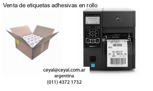 Venta de etiquetas adhesivas en rollo