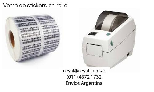 Venta de stickers en rollo