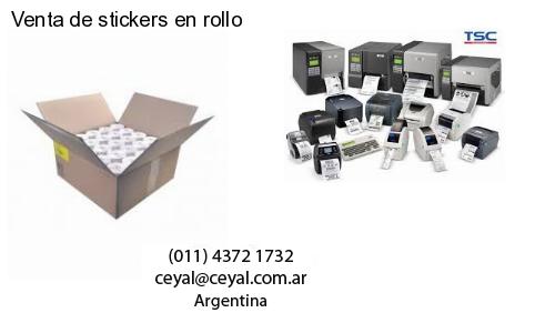 Venta de stickers en rollo