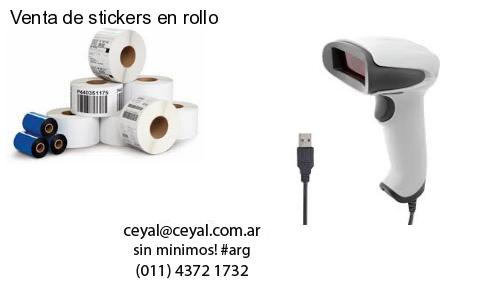 Venta de stickers en rollo