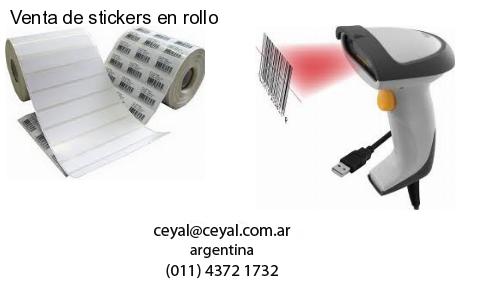 Venta de stickers en rollo