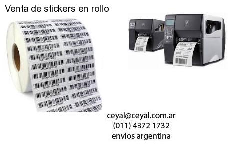 Venta de stickers en rollo