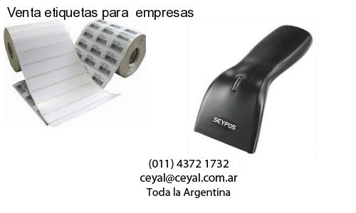 Venta etiquetas para  empresas