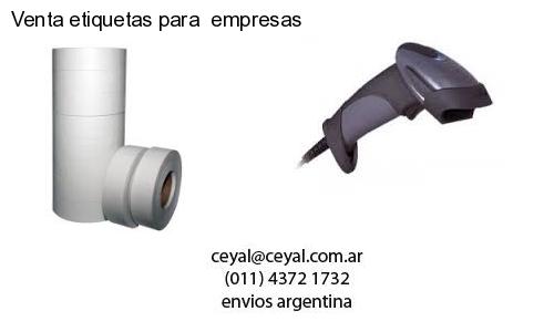 Venta etiquetas para  empresas