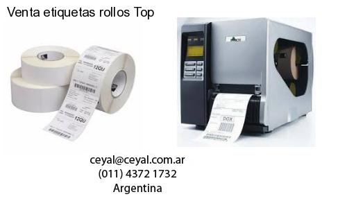 Venta etiquetas rollos Top