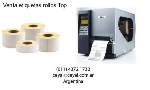 Venta etiquetas rollos Top