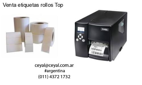 Venta etiquetas rollos Top