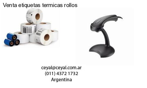 Venta etiquetas termicas rollos