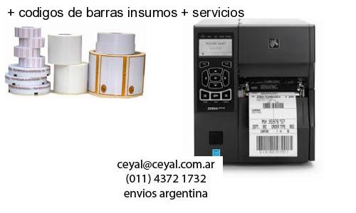   codigos de barras insumos   servicios